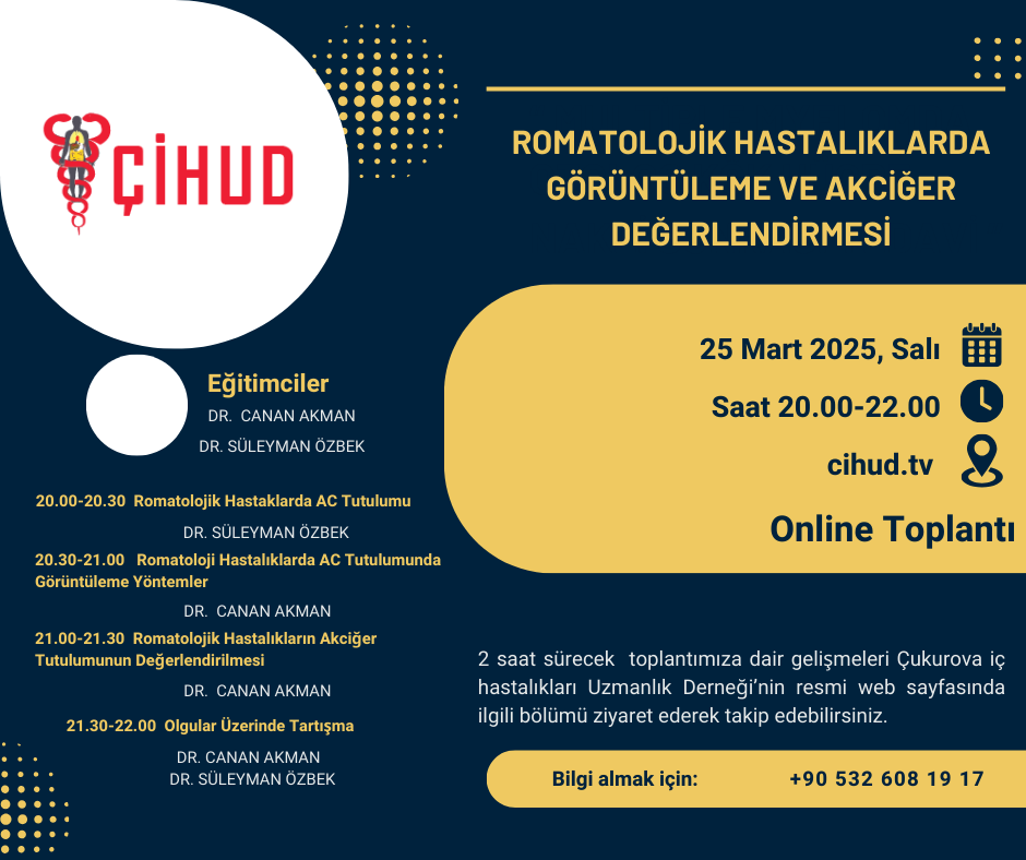 Romatolojik Hastalıklarda  Görüntüleme ve Akciğer Değerlendirmesi